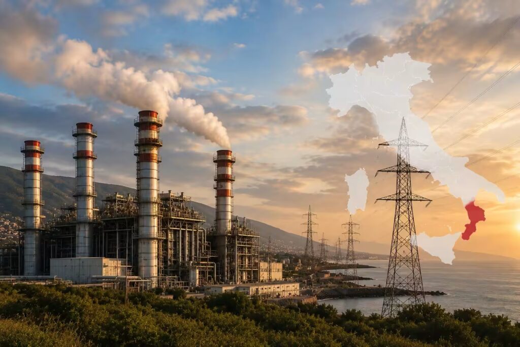 La Calabria non è ancora un hub delle rinnovabili: esporta energia prodotta soprattutto a gas