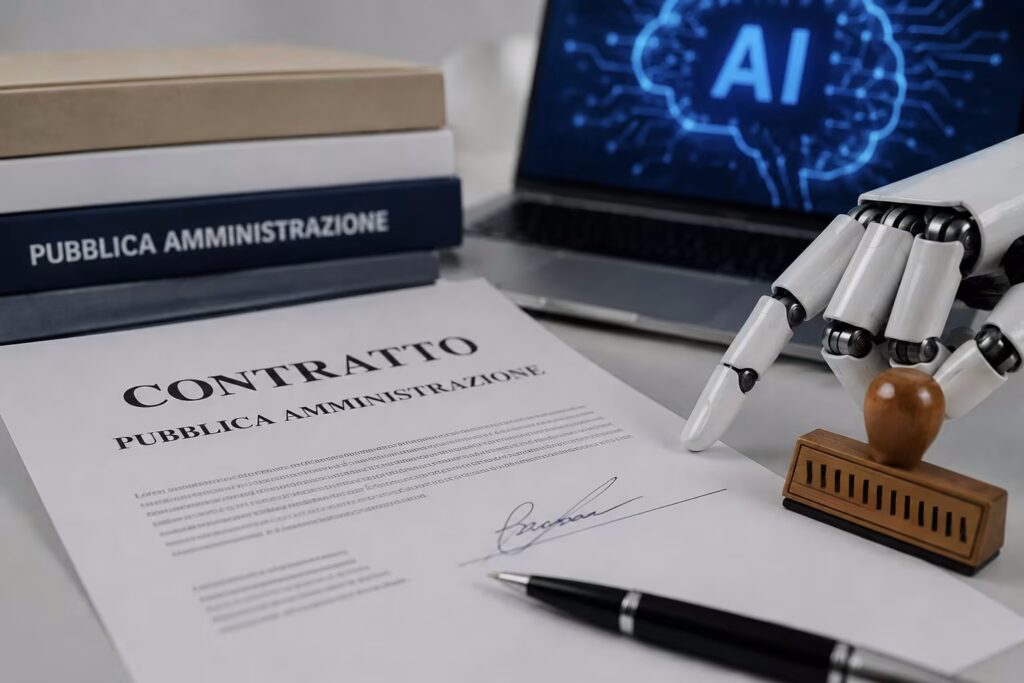 L’algoritmo non firma: nella Pubblica Amministrazione l’intelligenza artificiale entra nel contratto