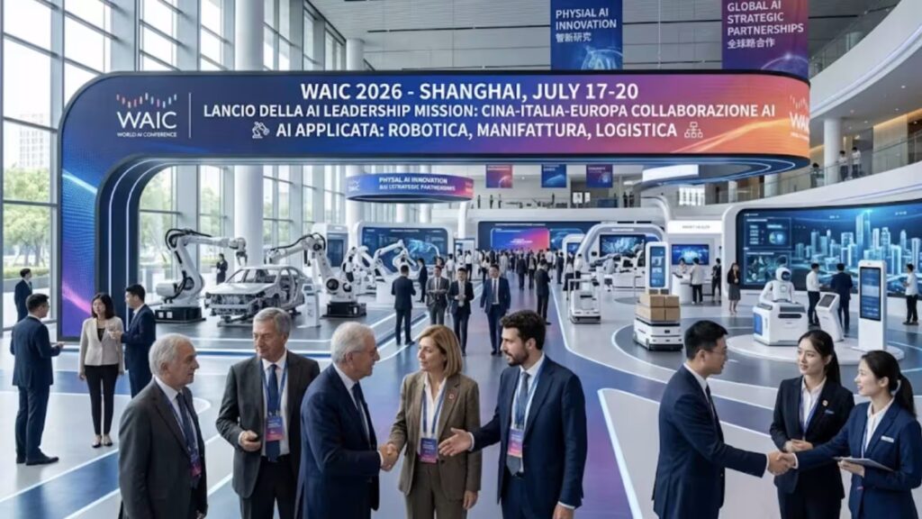Alla World Artificial Intelligence Conference (WAIC 2026), il lancio della AI Leadership Mission 2026