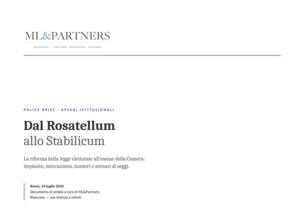 Dal Rosatellum allo Stabilicum. La riforma della legge elettorale: impianto, meccanismi, numeri, e scenari di seggi. 